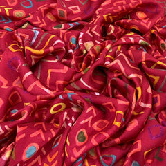 Muslin Pink Floral Print