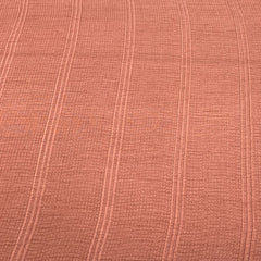 Pastel Rust Slub Silk Pastel Pintex Embroidery