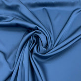 Metallic Blue Zara Satin