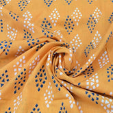 Light Orange Hand Block Print
