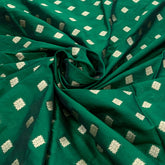 Green Banarasi Brocade