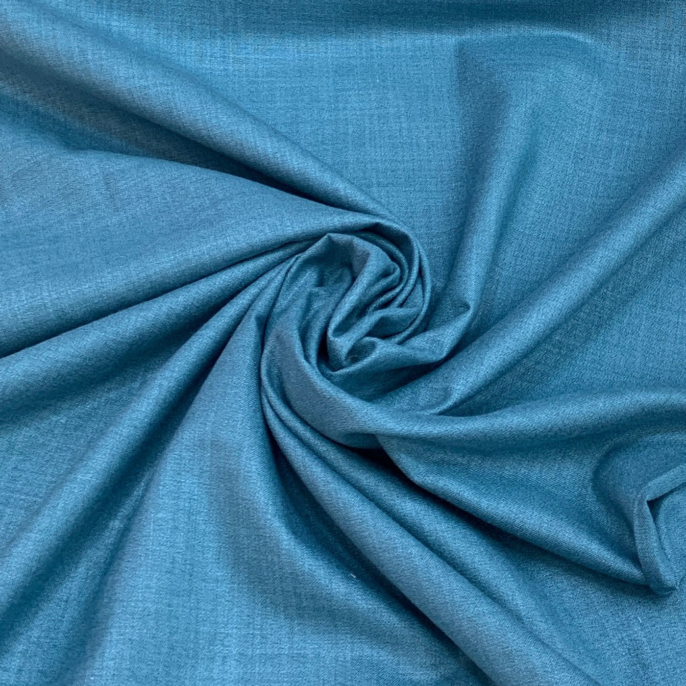 Pastel Blue Plain Cotton Matka Fabric