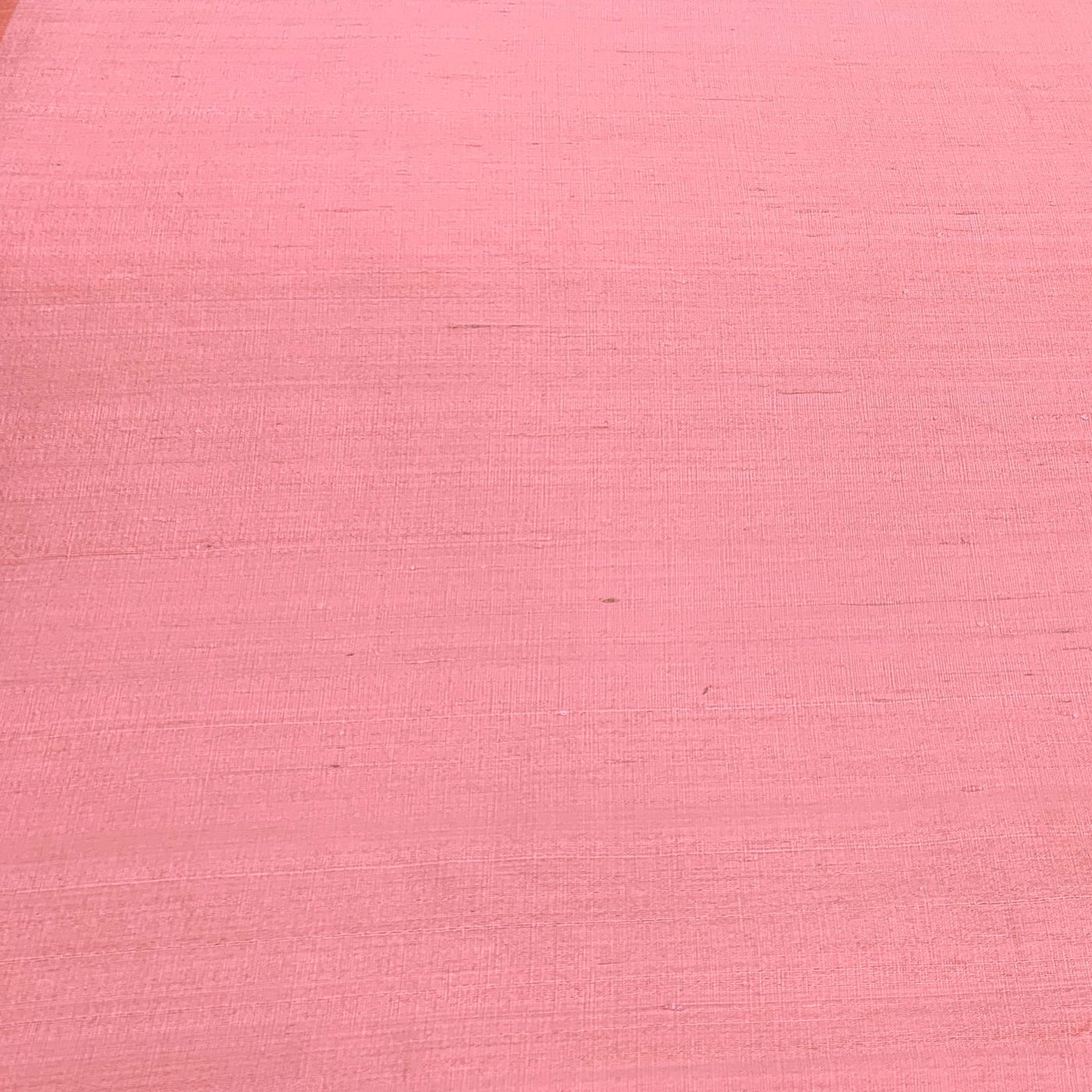 Dark Peach Plain Raw Silk Fabric