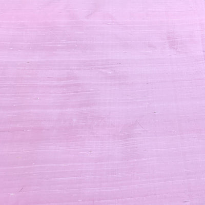 Baby Pink Plain Raw Silk Fabric