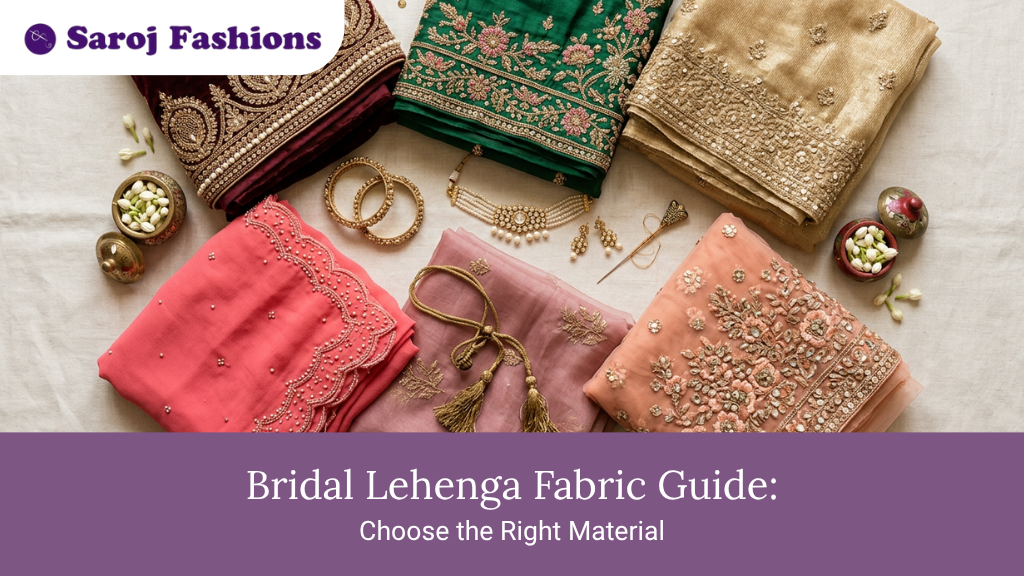Bridal Lehenga Fabric Guide: Choose the Right Material