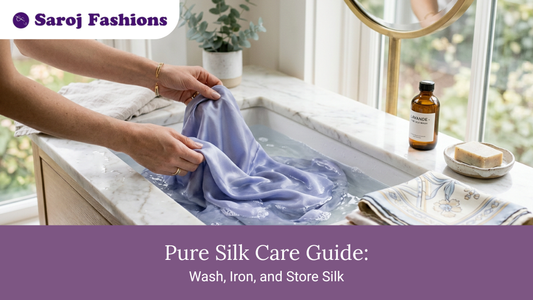 Pure Silk Care Guide: Wash, Iron, and Store Silk