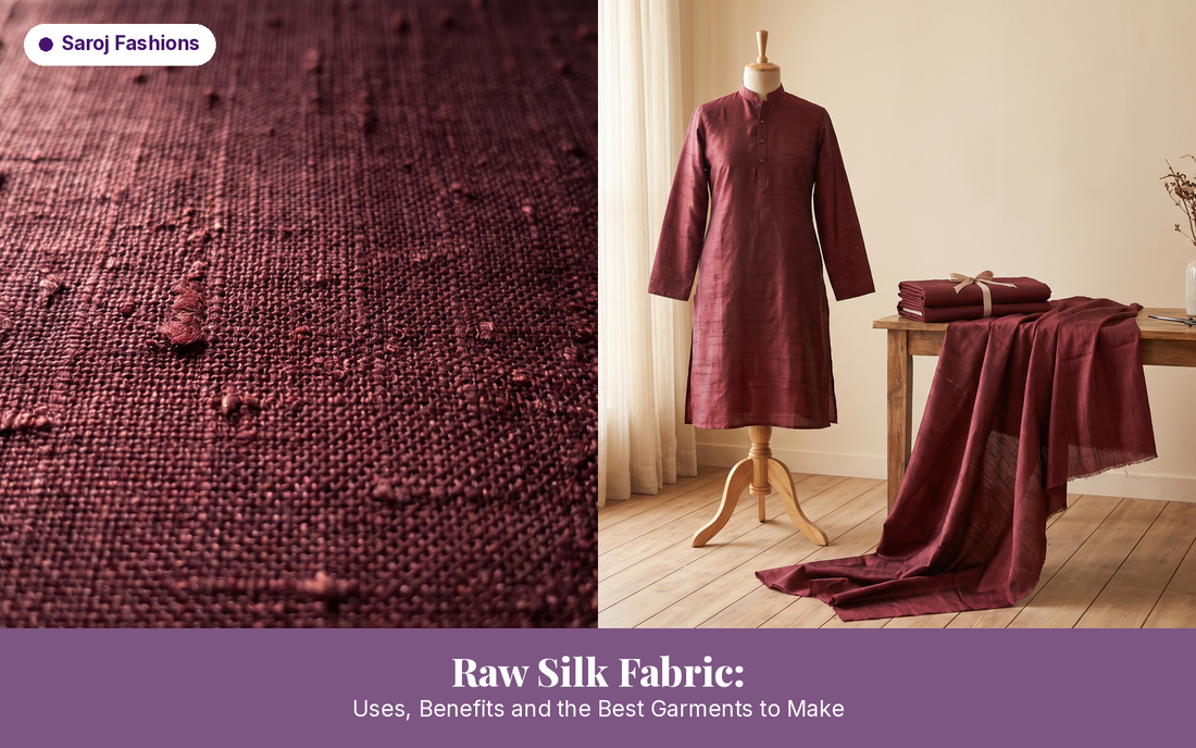 Raw Silk Fabric: Uses, Benefits and Best Garments