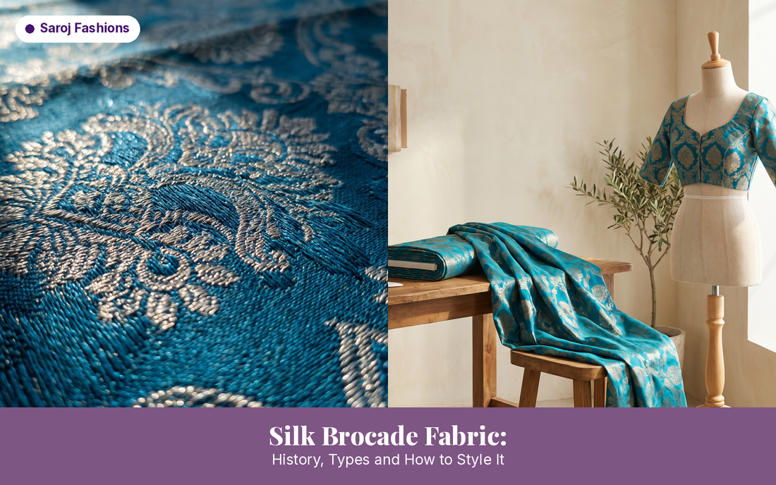 Silk Brocade Fabric: History, Types and Styling