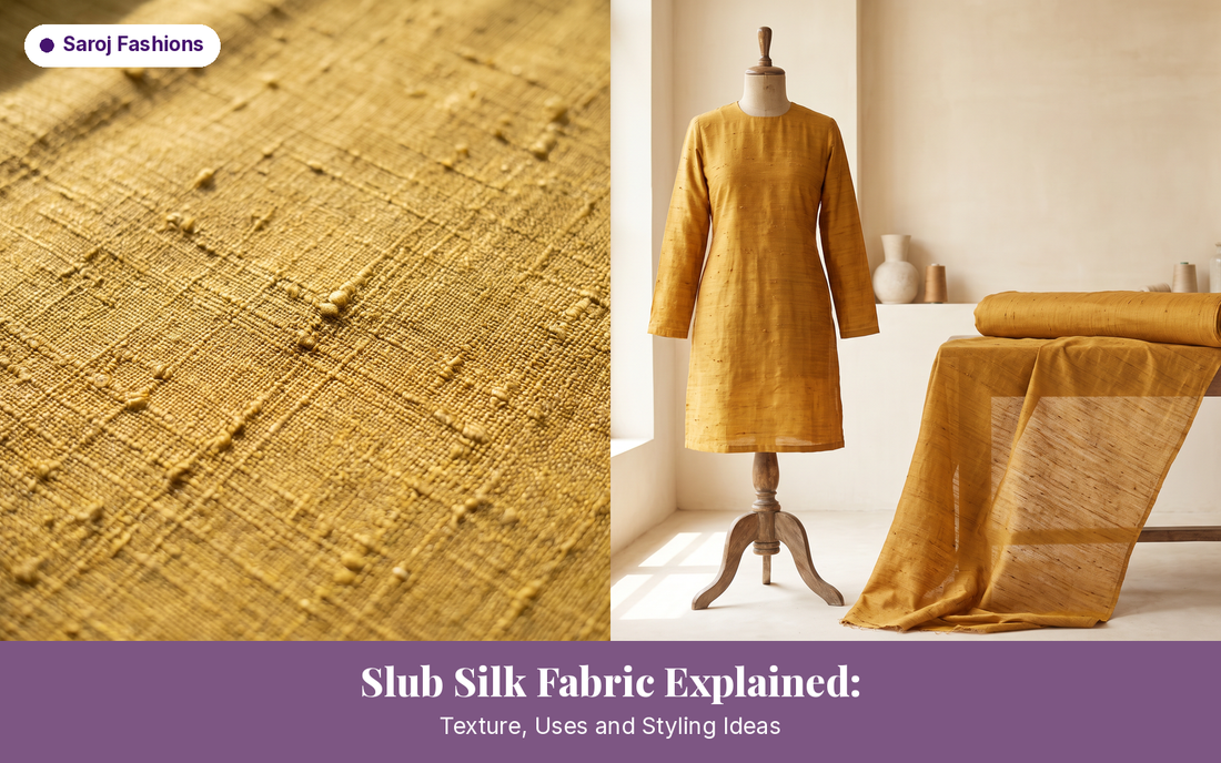 Slub Silk Fabric Explained: Texture, Uses, Styling