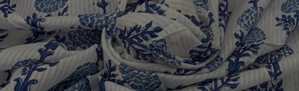 Luxurious Touch, Playful Prints: Explore Saroj's Cotton Satin Printed Fabrics