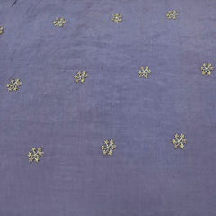 Lavender Floral Cut Dana Muslin Cotton Embroidery