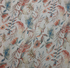Light Pink Floral All Over Modal Satin Printed