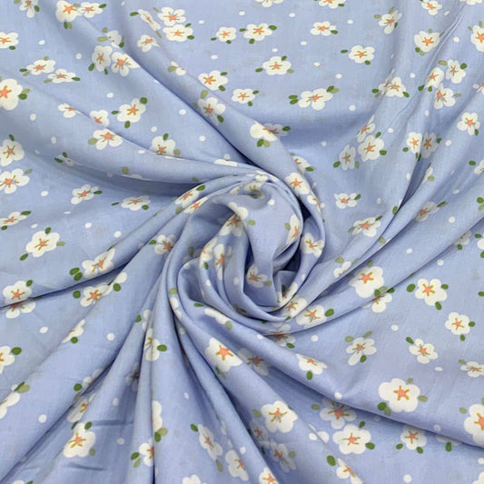 Rayon Printed Fabric