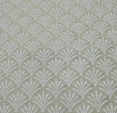 Natural Beige Leaf Thread Pure Munga Silk Embroidery