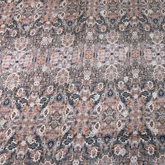 Pastel Pink Abstract Munga Silk Zari Brocade