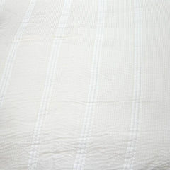 White Pintex Slub Silk Thread Embroidery