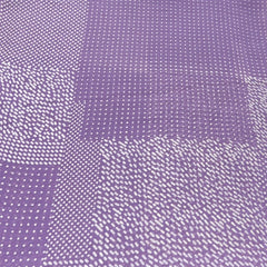 Lavender Dotted Mul Chanderi Printed