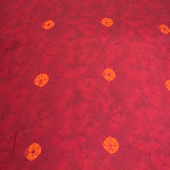 Maroon Bandhani Modal Satin Printed