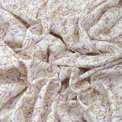 Off White Abstract Pure 60 Lea Linen Printed