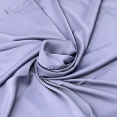 Lilac Wrinkle Satin Plain