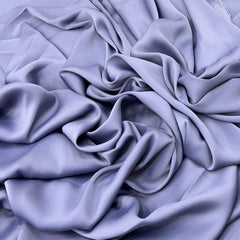 Lilac Wrinkle Satin Plain