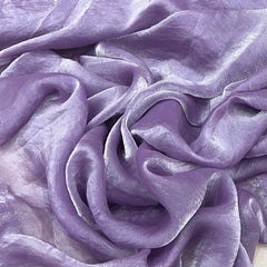 Lavender Glass Tissue Organza Plain
