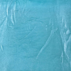Aqua Blue Glass Tissue Organza Plain