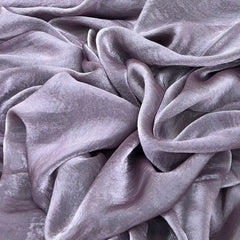 Lilac Glass Tissue Organza Plain