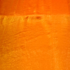 Two Tone Mango Yellow Glass Tissue Organza Plain