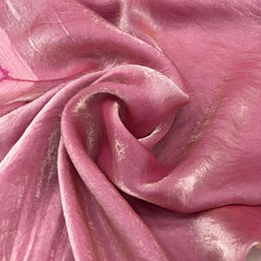 Carrot Pink Tissue Organza Plain