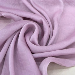 Lavender Wrinkle Organza Plain