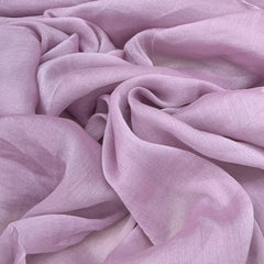 Lavender Wrinkle Organza Plain