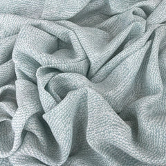 Mint Green Geometric Pure Linen Printed