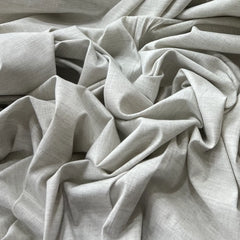 White Smoke Lycra Plain