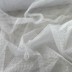 White Can Can Net Plain