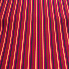 Rani Pink Striped Muslin Printed