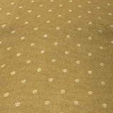 Dijon Yellow Floral Motifs Linen Printed