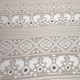 Light Coffie Brown Warli Cotton Print
