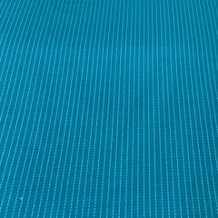 Turquoise Blue Stripes Lawn Cotton Print