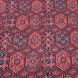 Maroon Ajrak Cotton Print