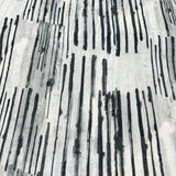 Cream Abstract Pure Gauge Linen Print