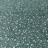Black Polka Dotted Pure Gauge Linen Print