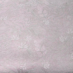 Onion Pink Thread Zari Slub Silk Embroidery