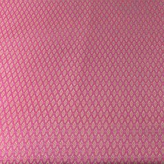 Pink Diamond Zari Butti Silk Brocade