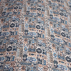 Beige Ethnic Mul Cotton Print