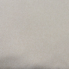 Beige White Checks Knitted Tweed Jacquard