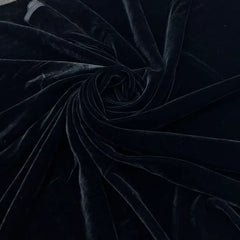 Black Plain Micro Velvet