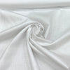 White Plain Cotton Matka Fabric