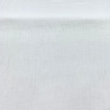 White Plain Cotton Matka Fabric