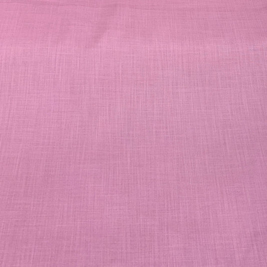 Pink Plain Cotton Matka Fabric